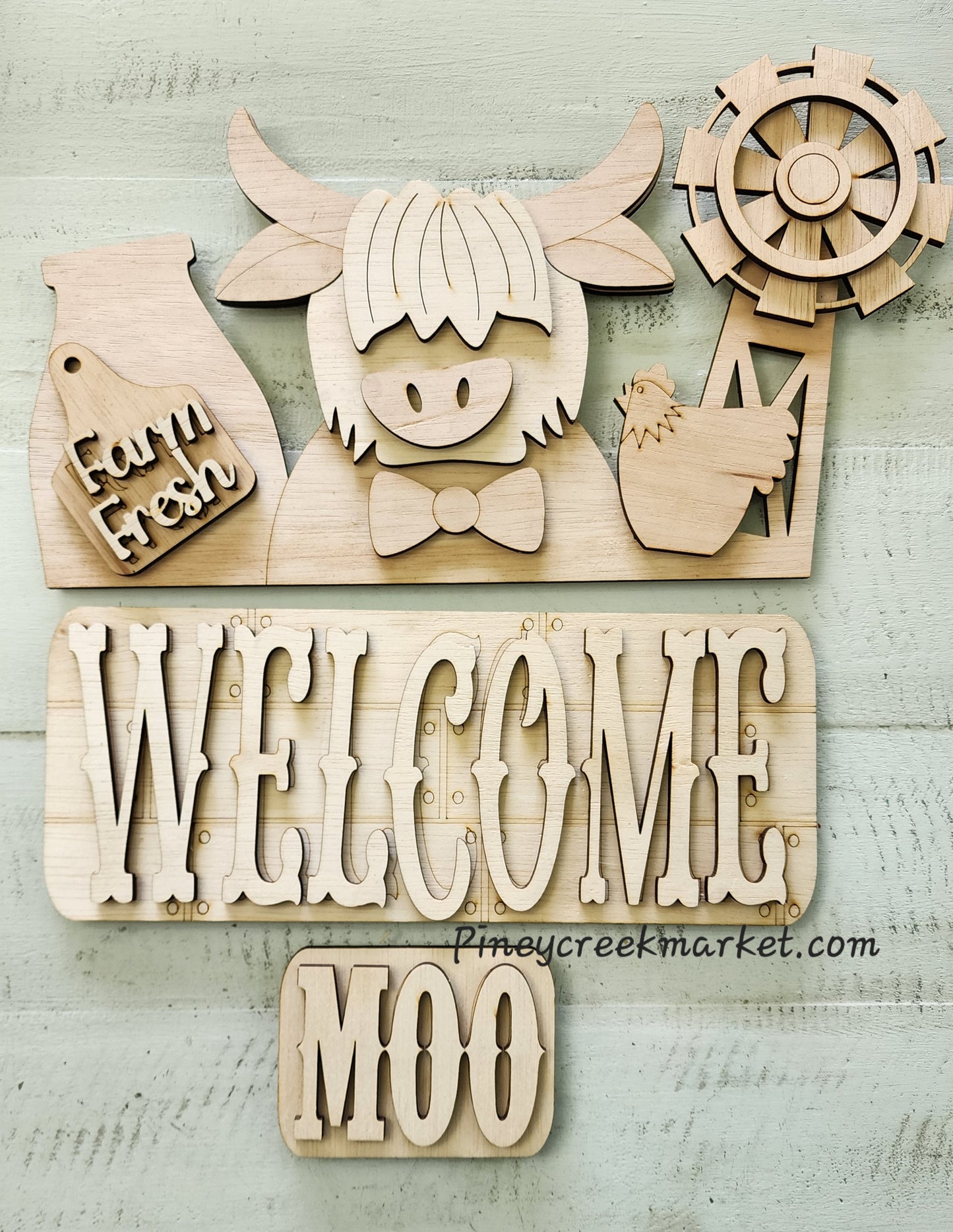 Truck add-on Cow Welcome Add-on KIT