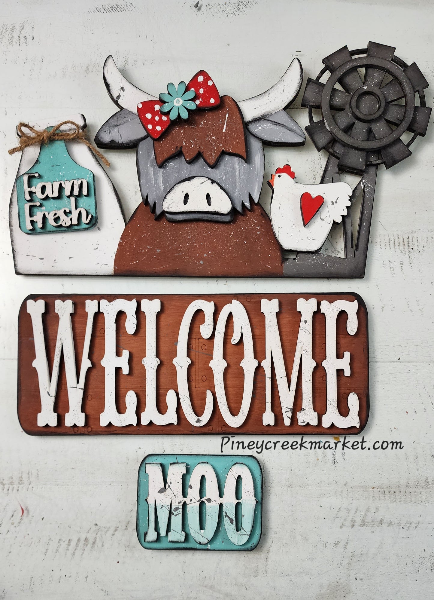 Truck add-on Cow Welcome Add-on KIT