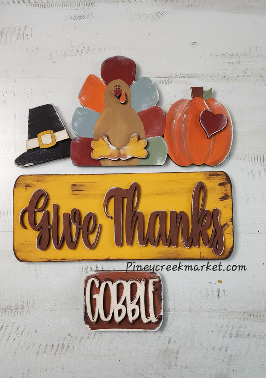 Truck Thanksgiving  Give Thanks Add-on KIT for the Truck
