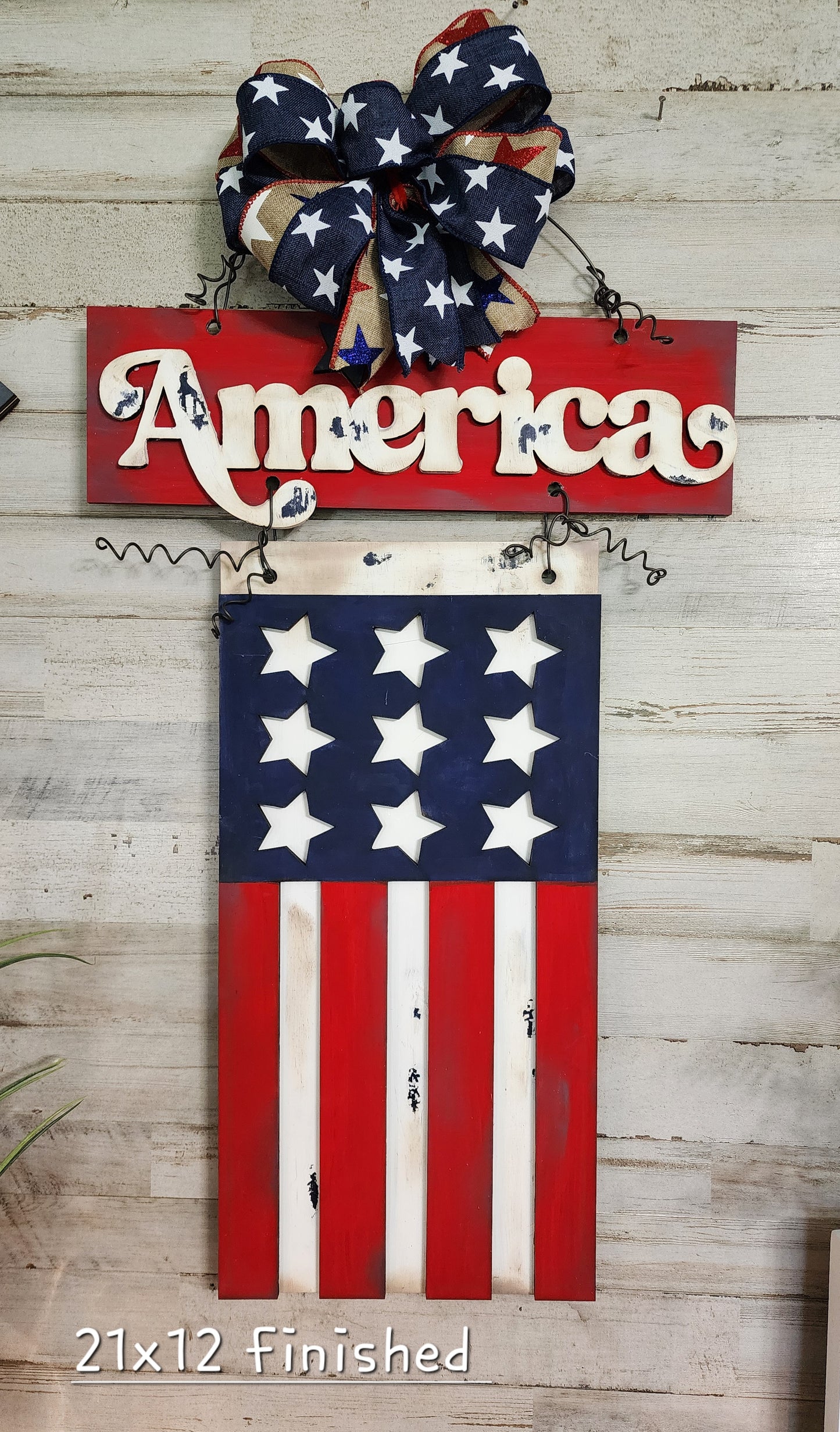 America! Long Door tag