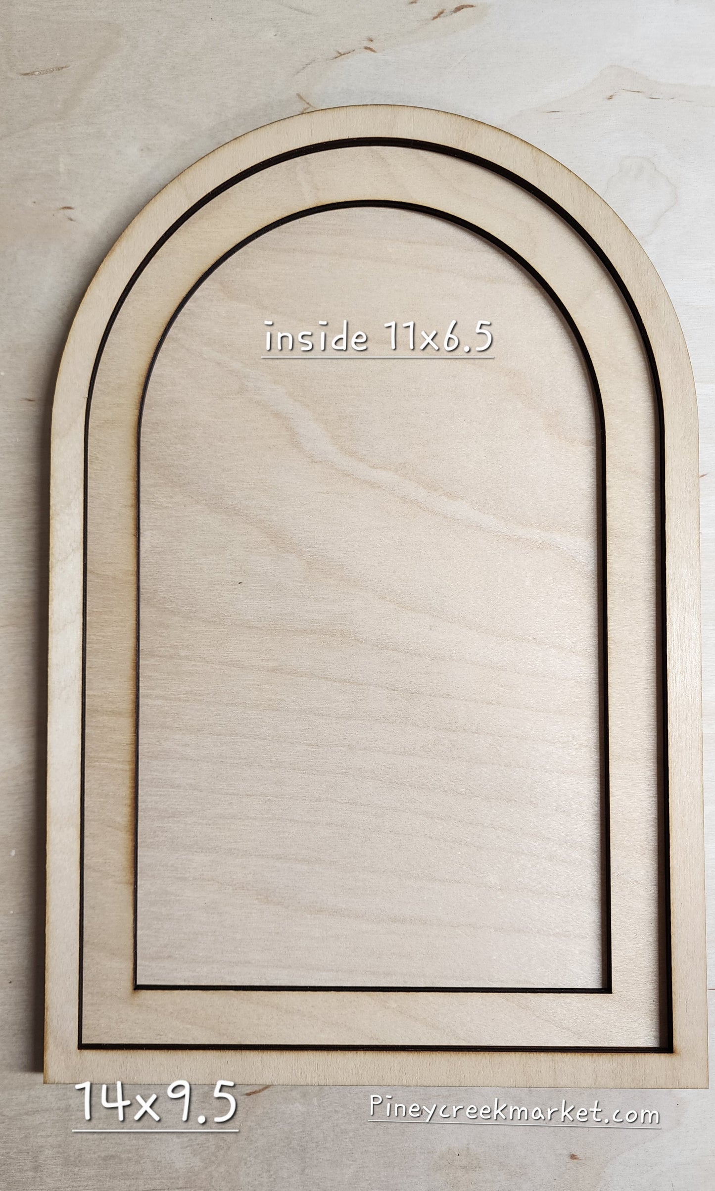 Arch Frame ready to paint