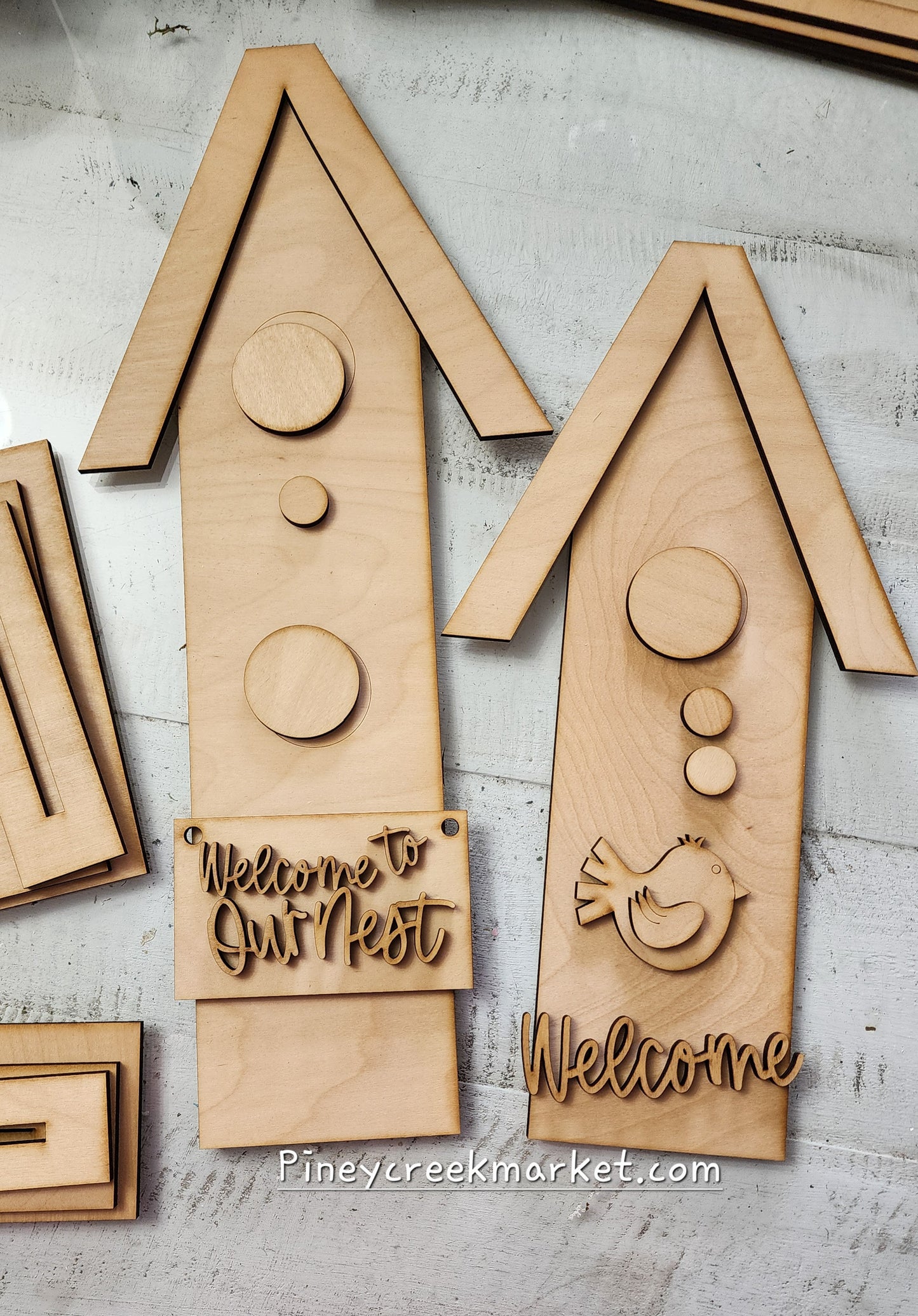 Birdhouse! 2 long tall for your tabletop