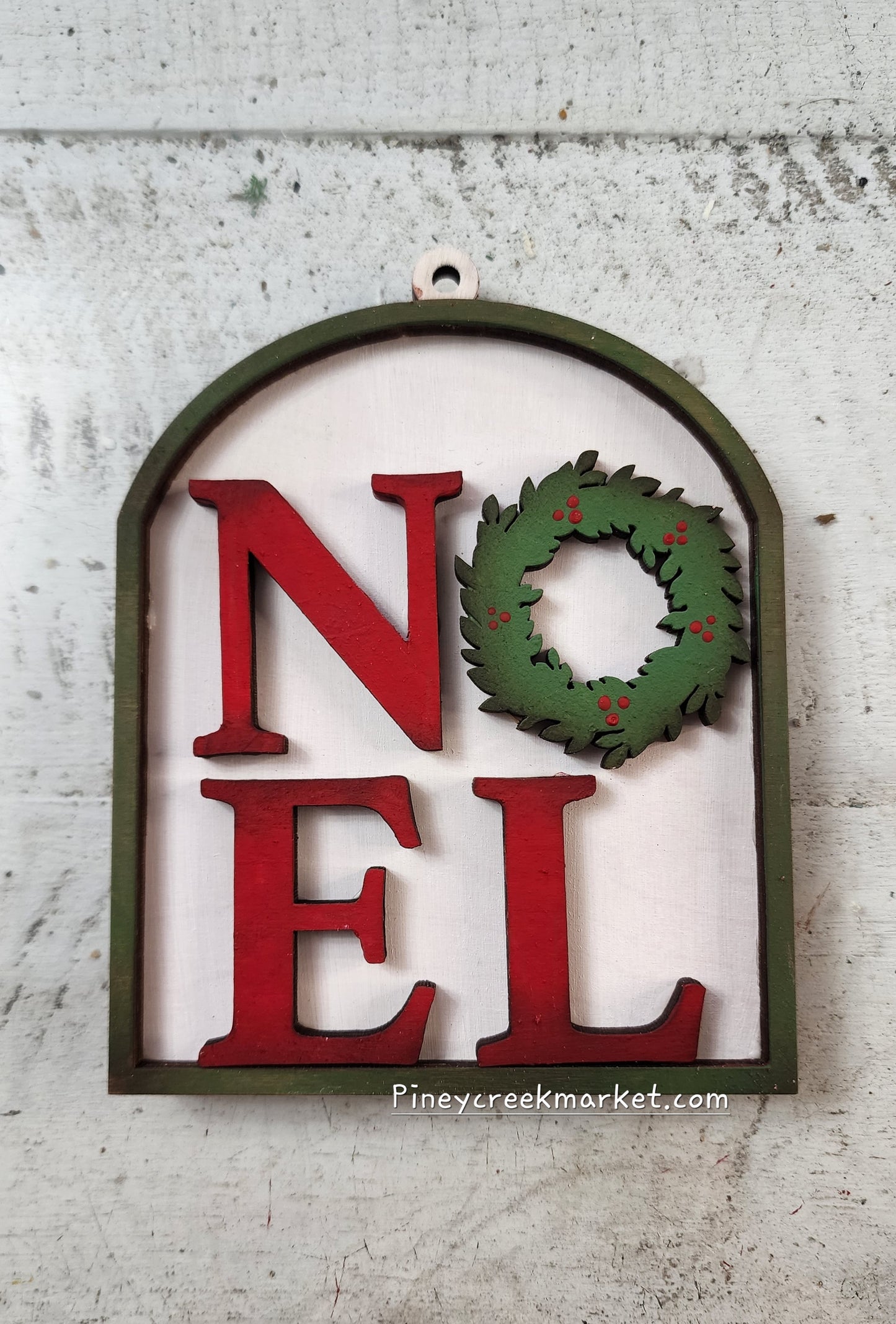 NOEL Ornament arch shaped