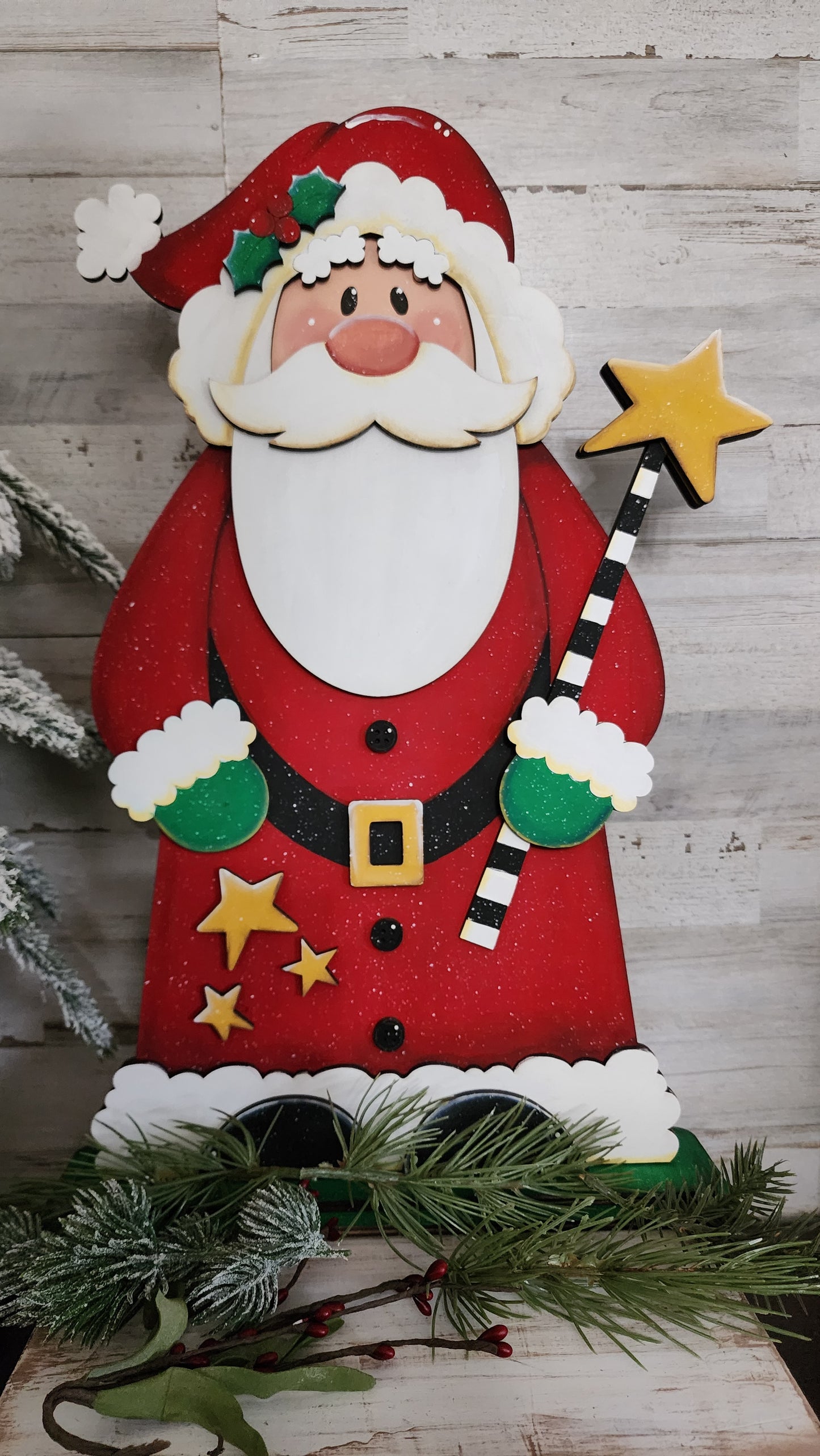 July 9th Class kit Santa with Stars