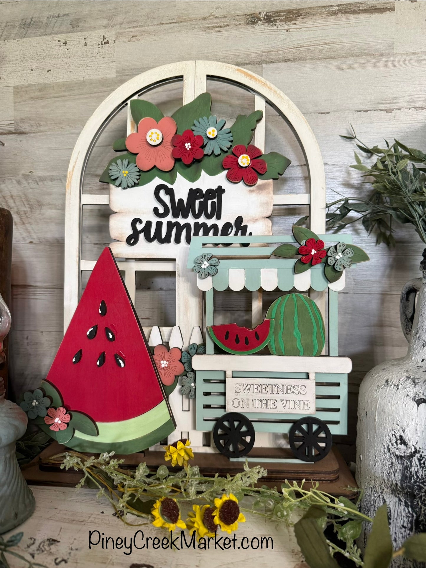 Summer! Watermelons! Window interchangeable (base sold separately)