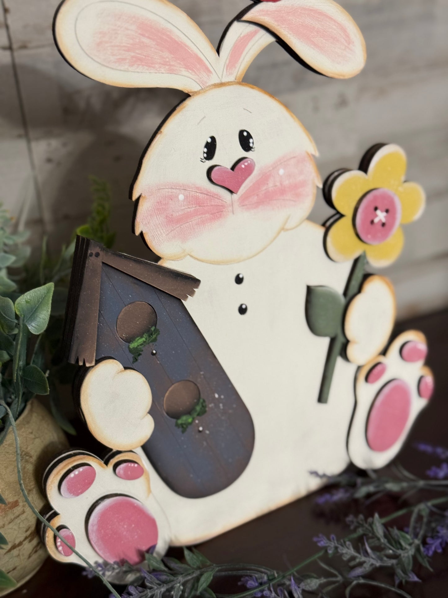 Spring Bunny shelf sitter