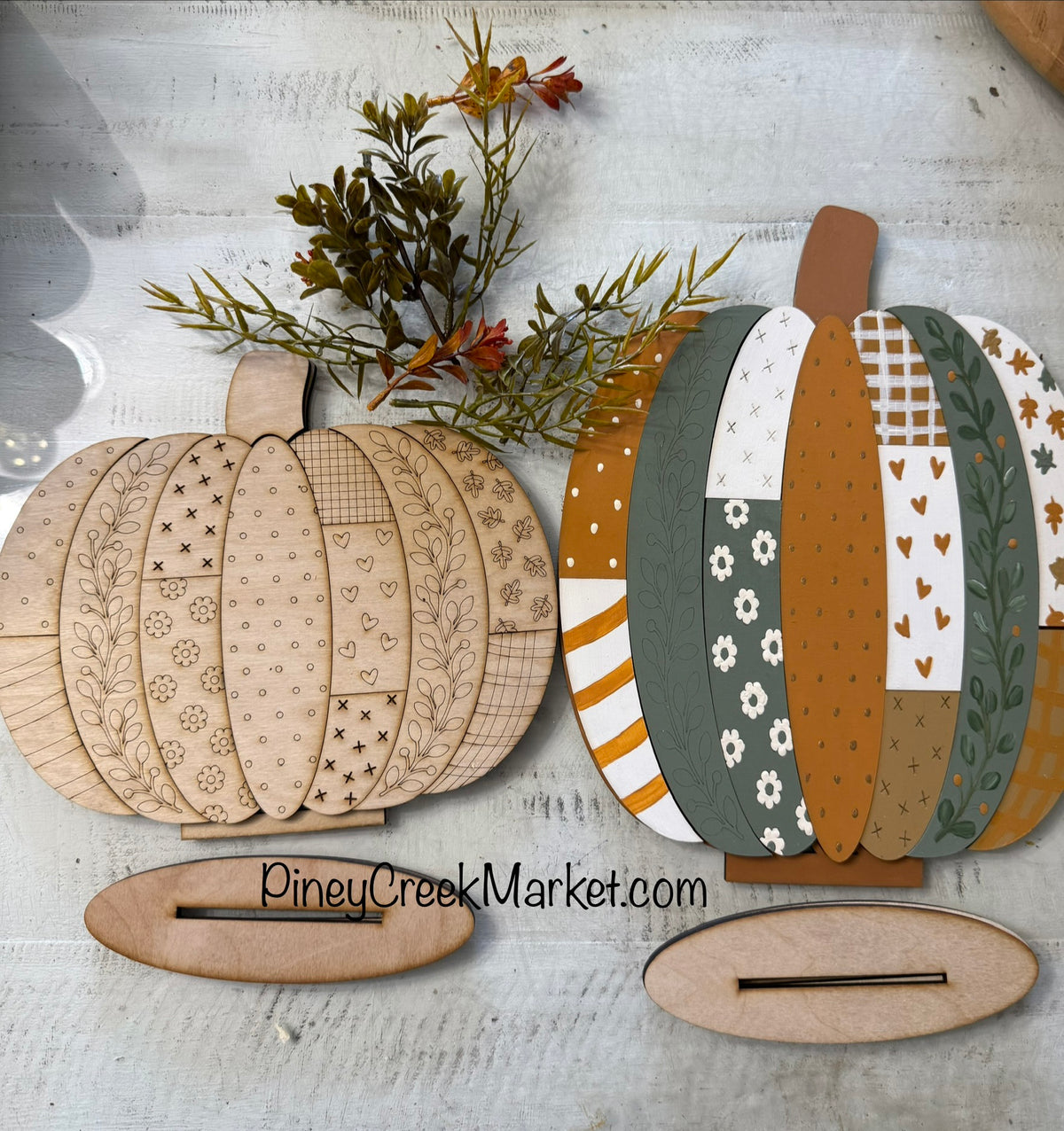 Medium Patchwork Pumpkin kit