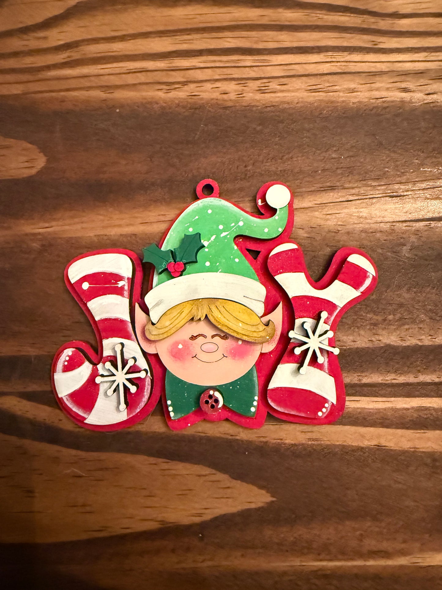 Joy Elf! Christmas Ornaments
