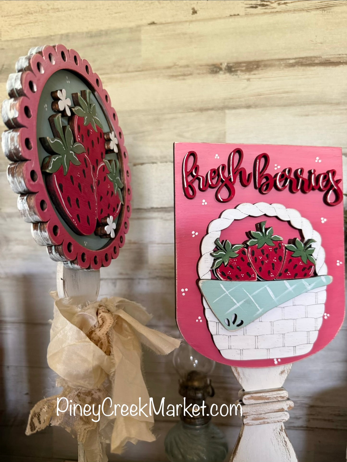 Strawberries Fits interchangeable spindle base!