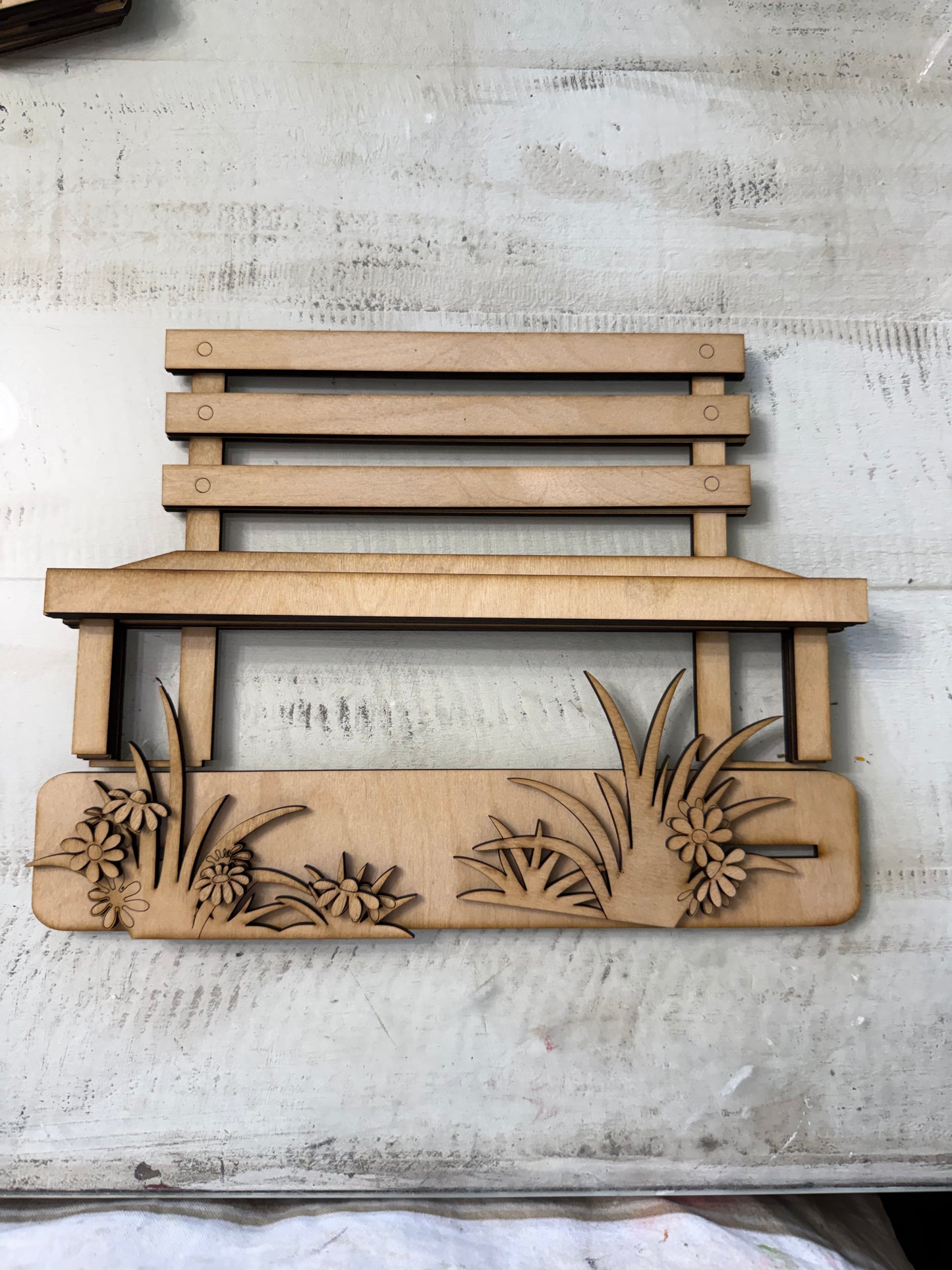 Bench for all your shelf hangers!!