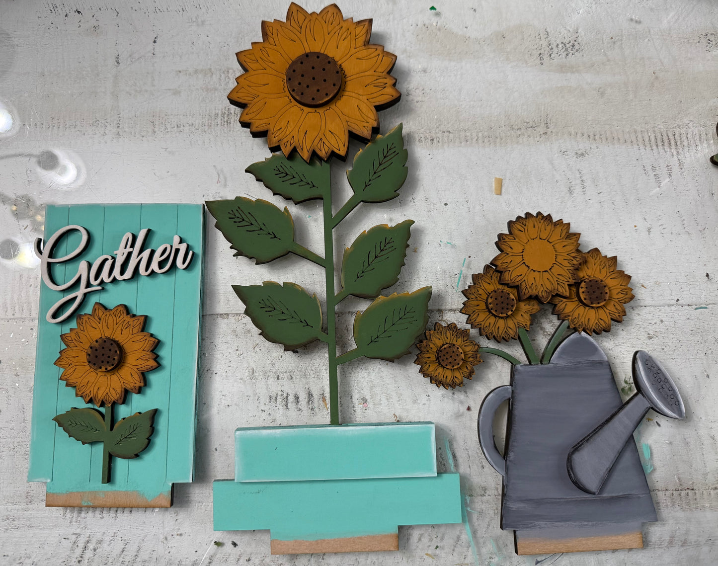 Window interchangeable (window base sold separately) Sunflower Set