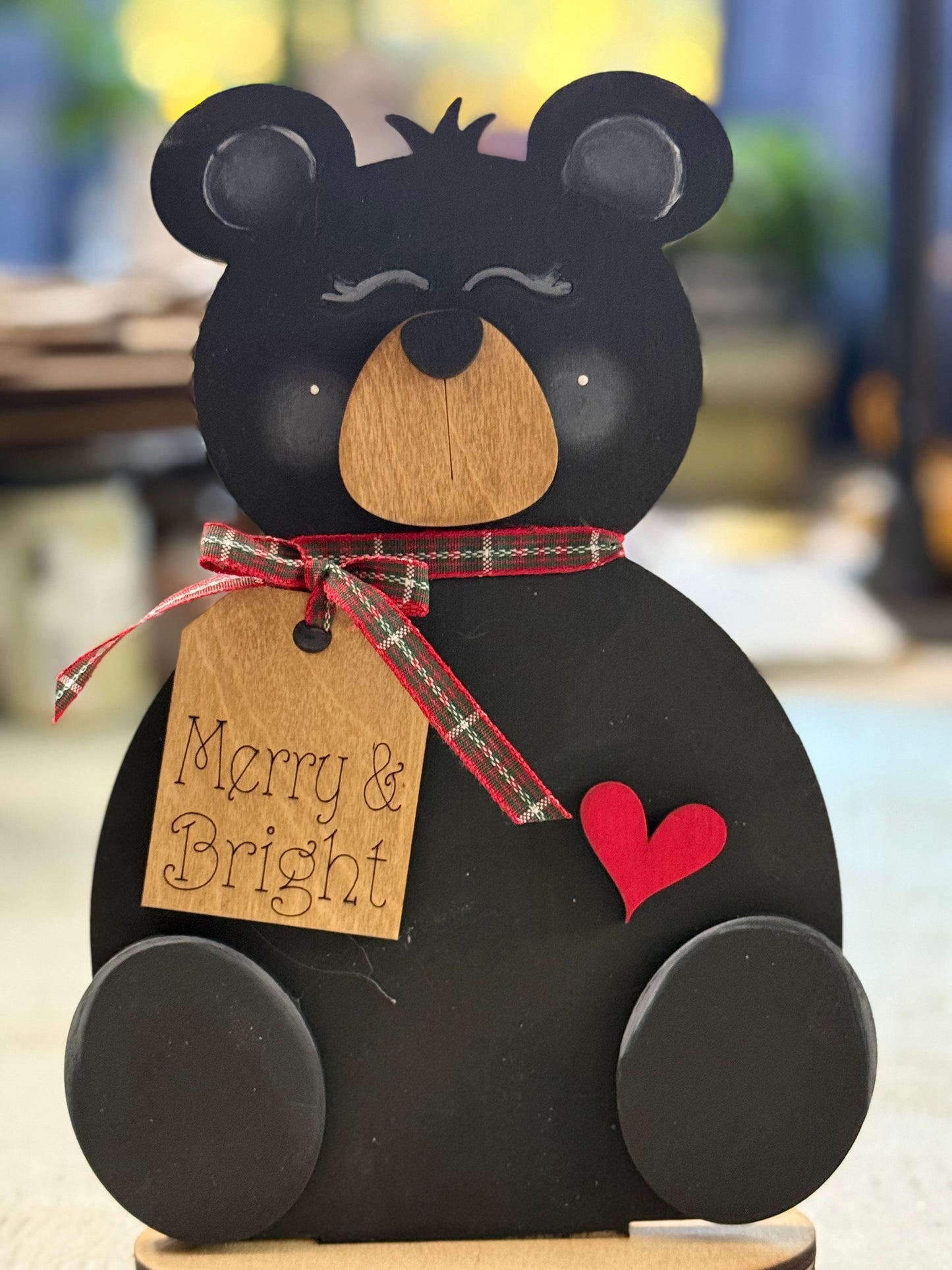 Black Bear on a base