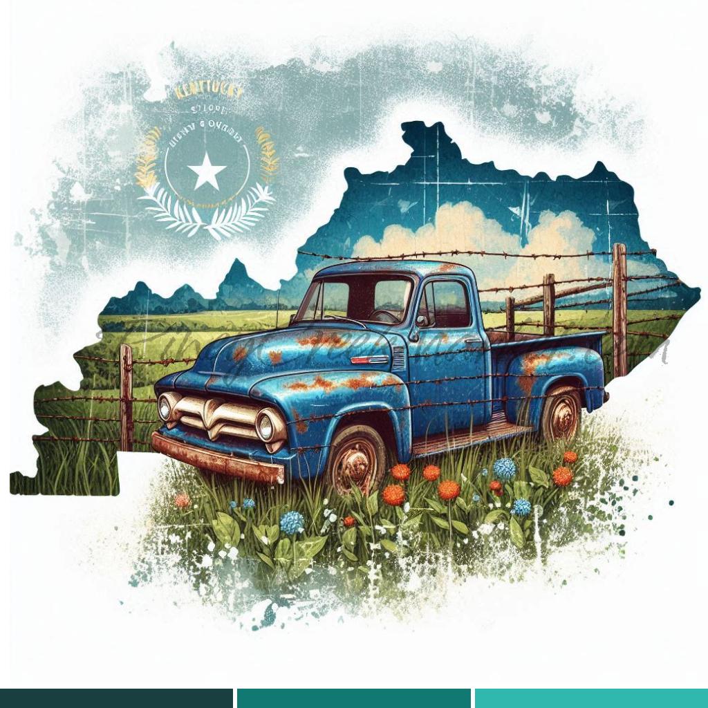 State Kentucky #1 Printable Download only