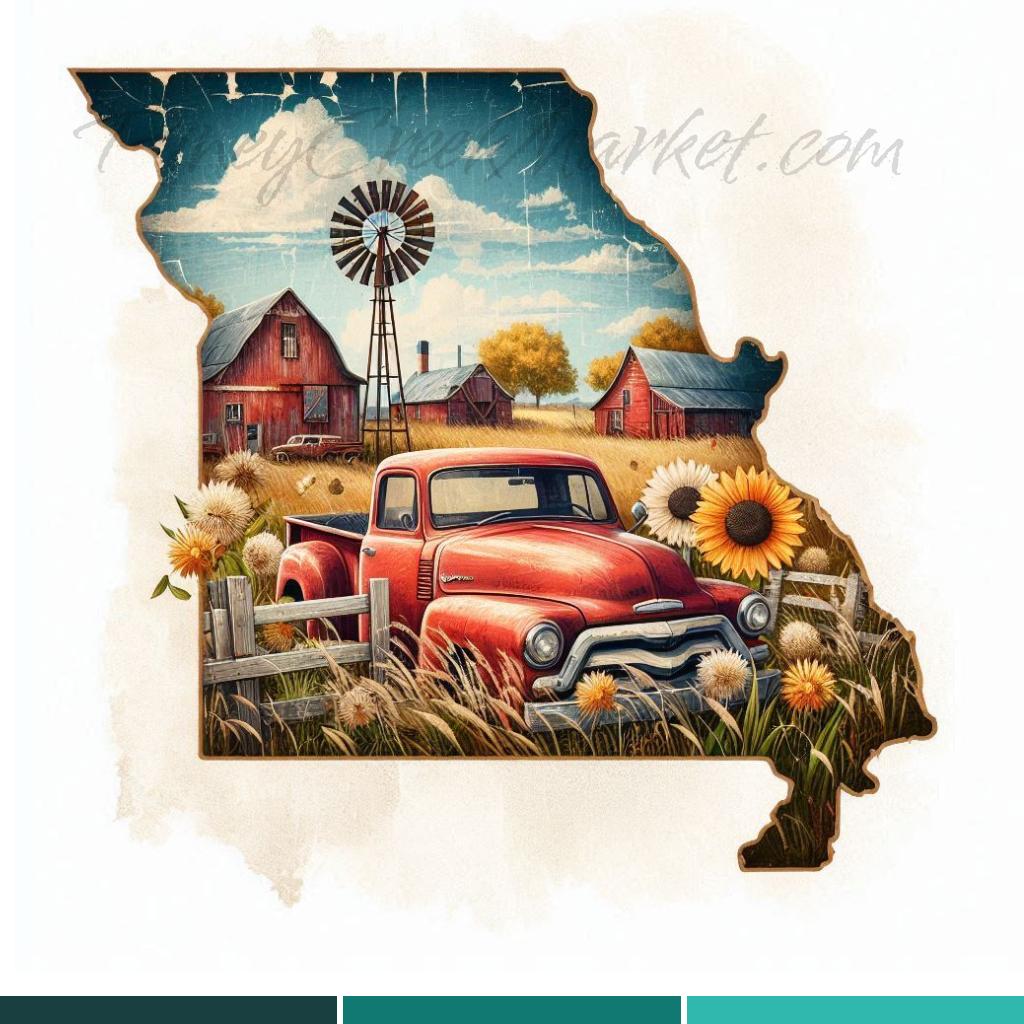 State Missouri #1 Printable Download only