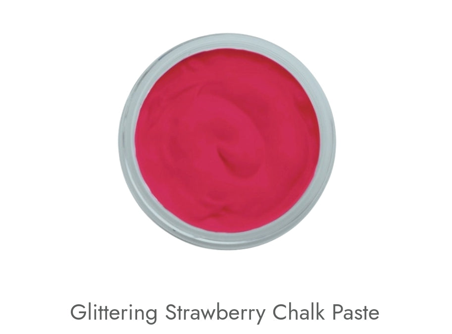 Chalk Paste Magnolia 3 oz jar Glittering Strawberry