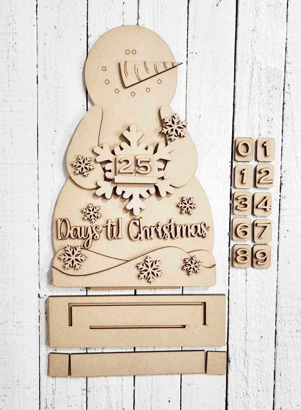Snowman Countdown to Christmas