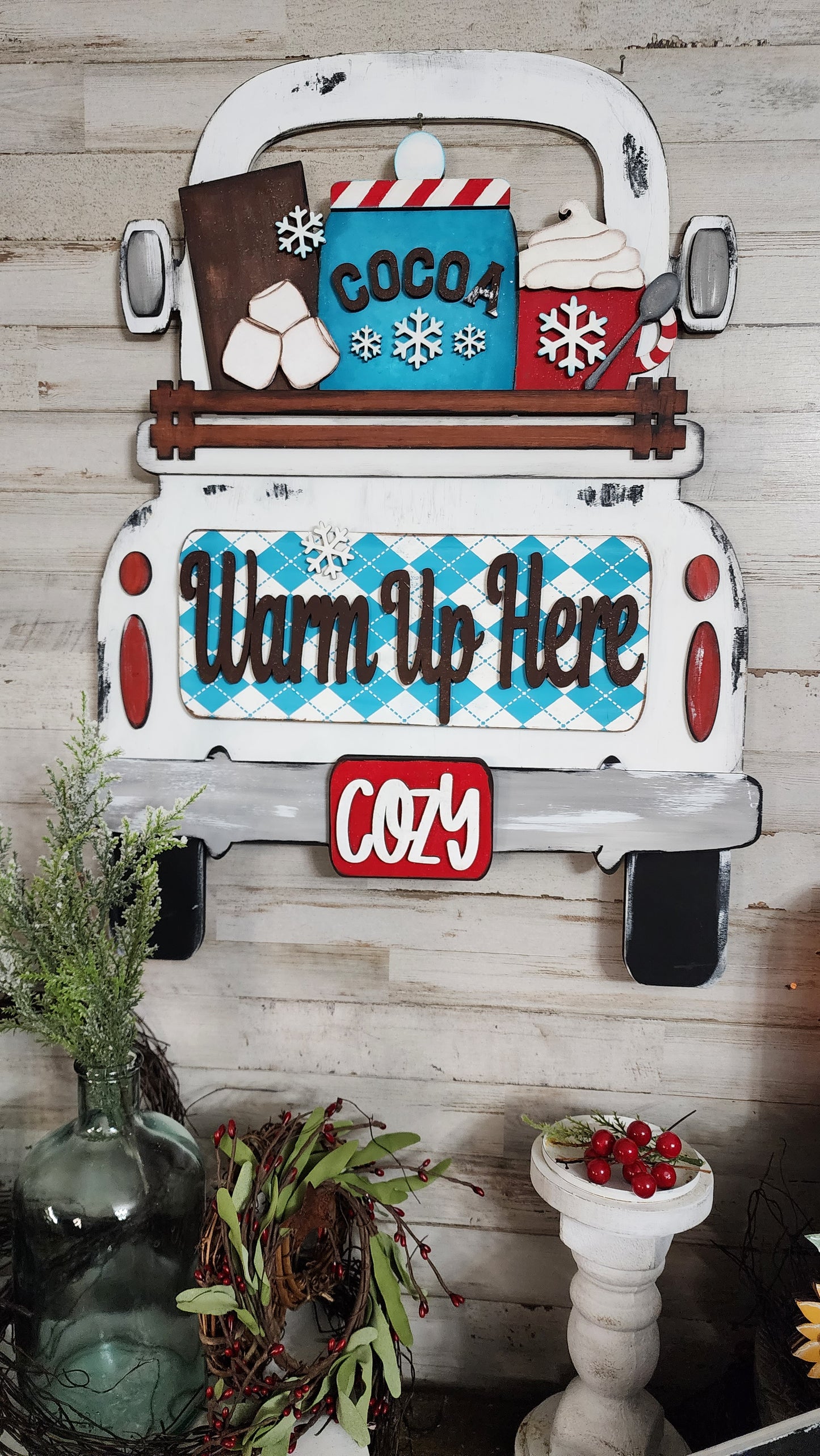 Truck add-on Hot CoCoa warm up here!