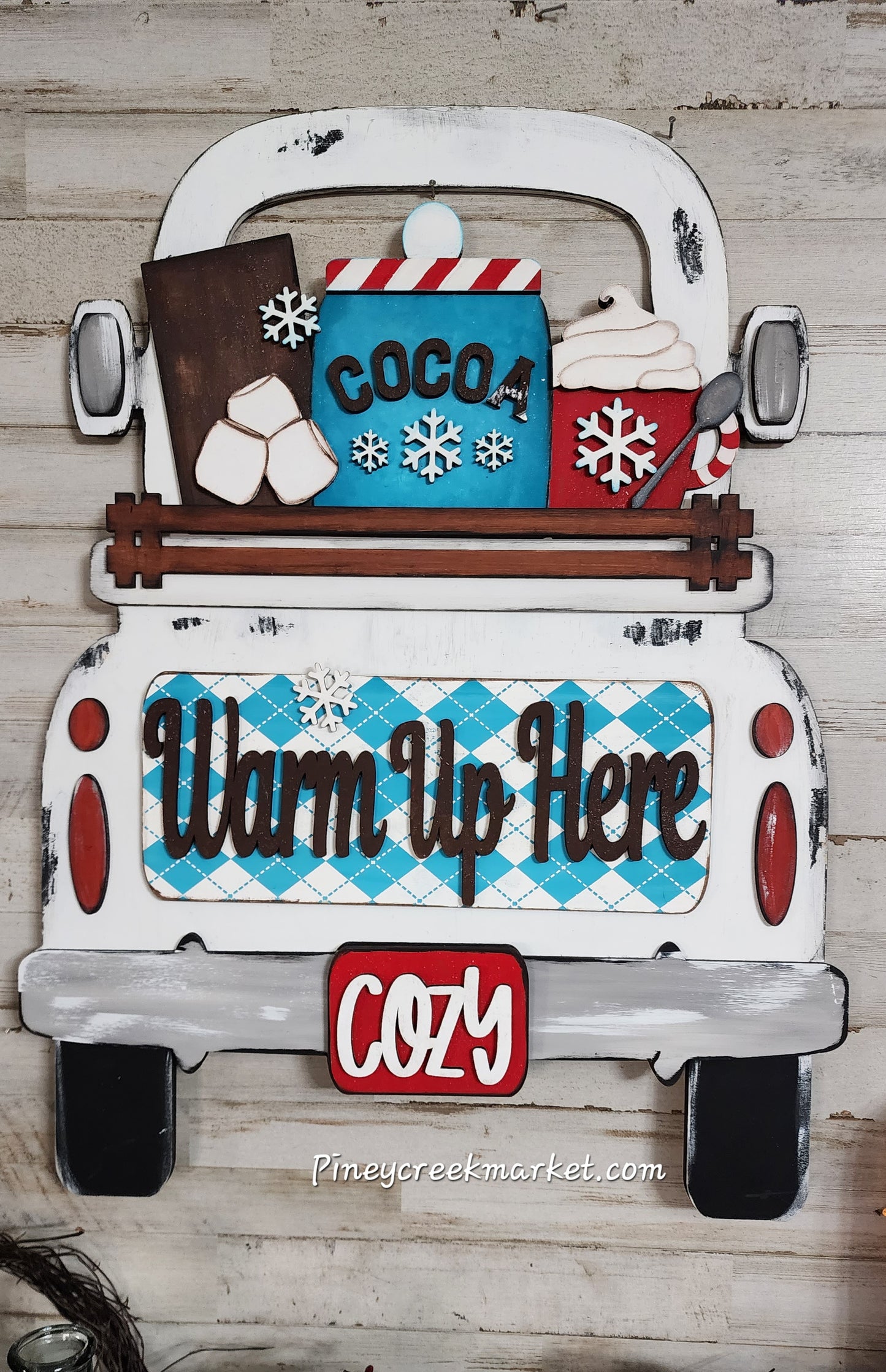 Truck add-on Hot CoCoa warm up here!