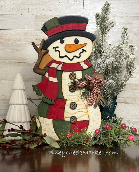 Patchwork Snowman kit