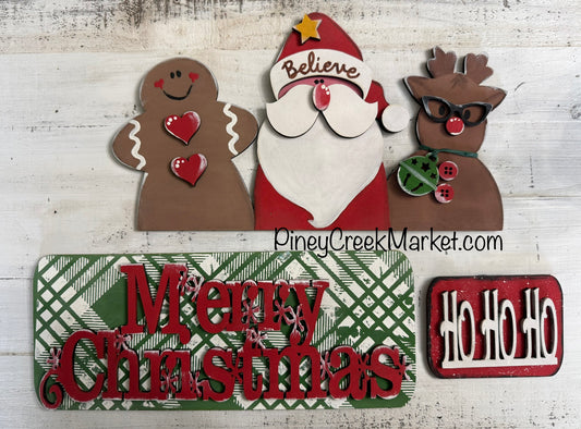 Vintage Truck (table top kit or hanging)add-on fits 12 inch truck Merry Christmas 🎄