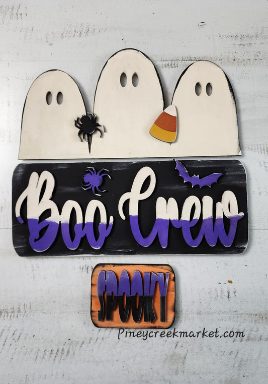 Truck Halloween Boo Crew   Add-on KIT truck