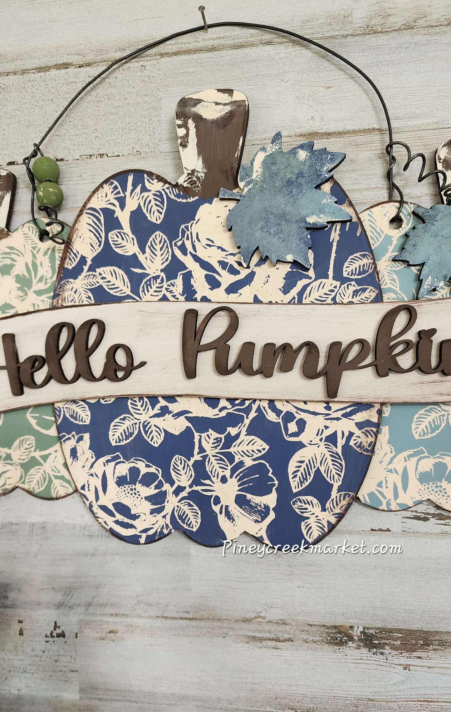 Fall Pumpkin Trio Door Hanger