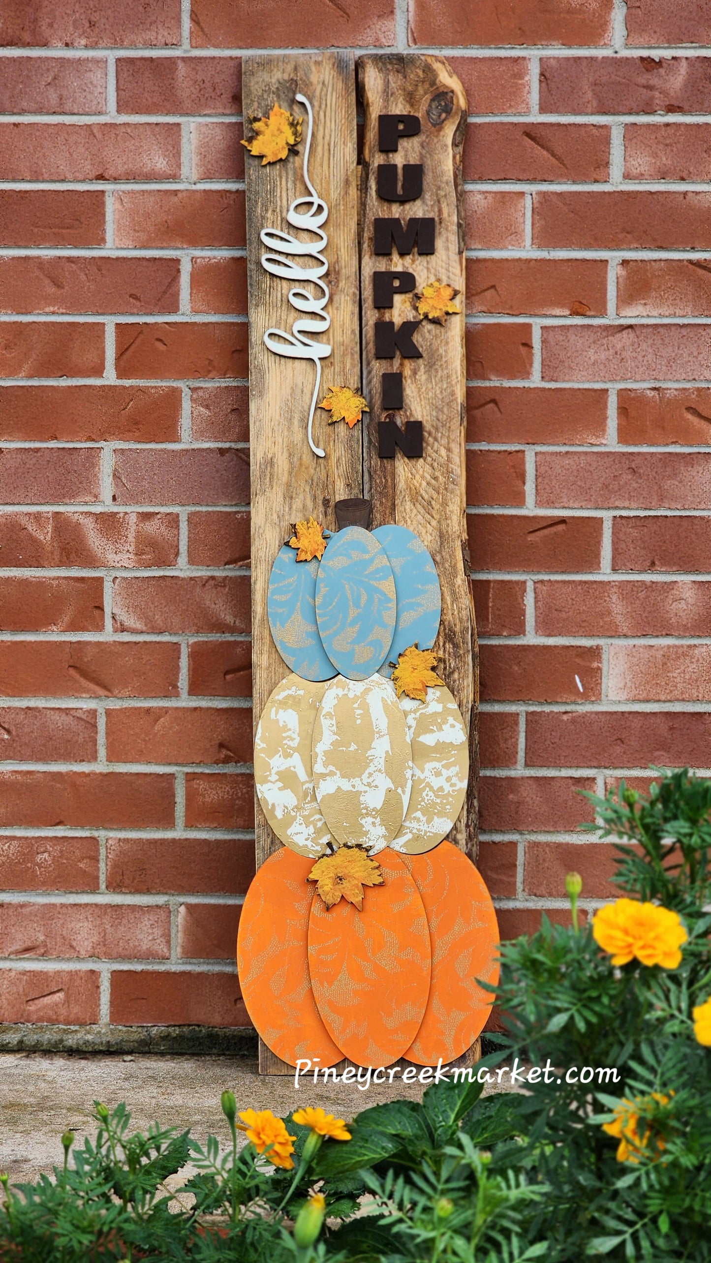 Fall Porch leaner cutouts