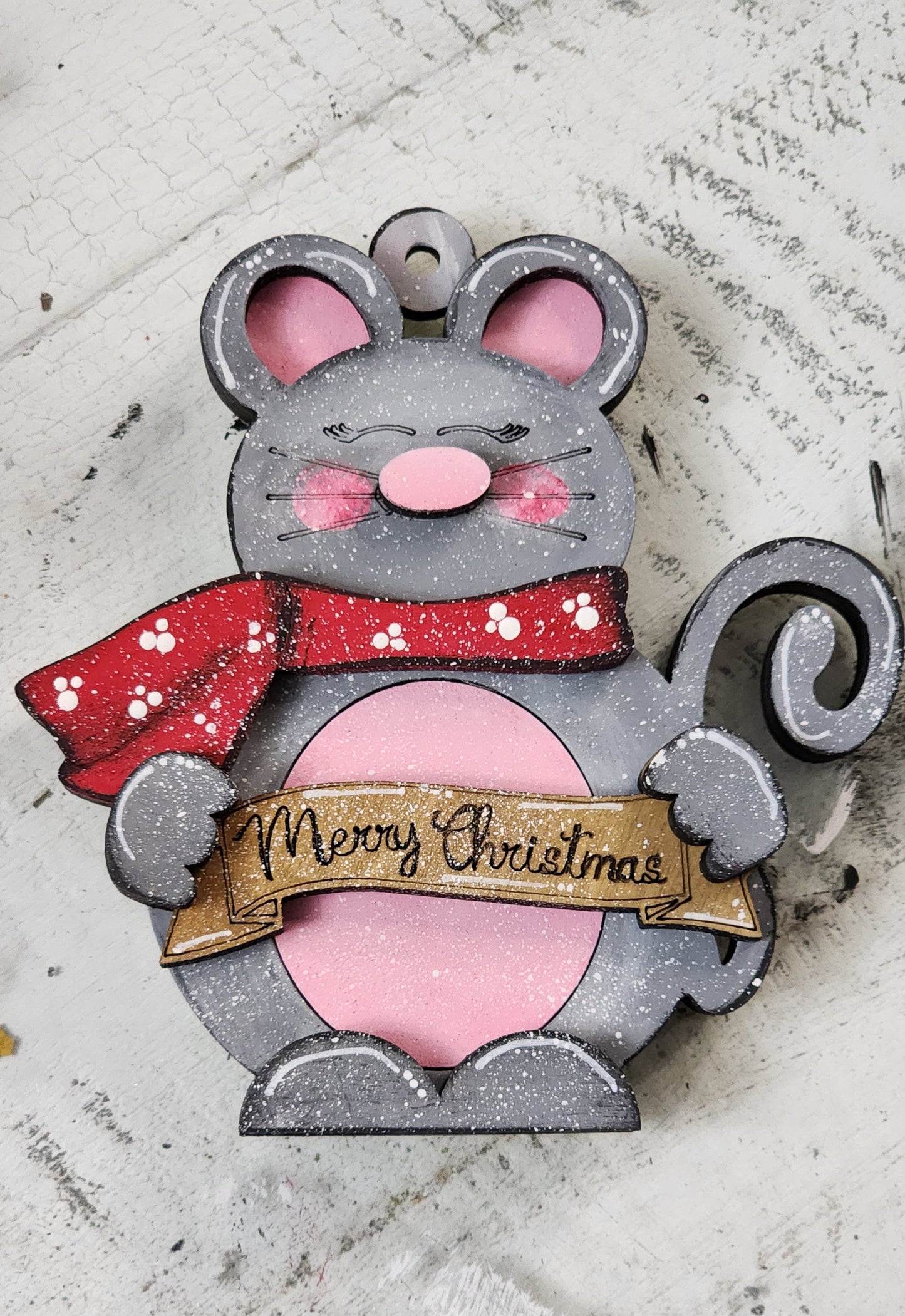 Ornament Mouse set of 2