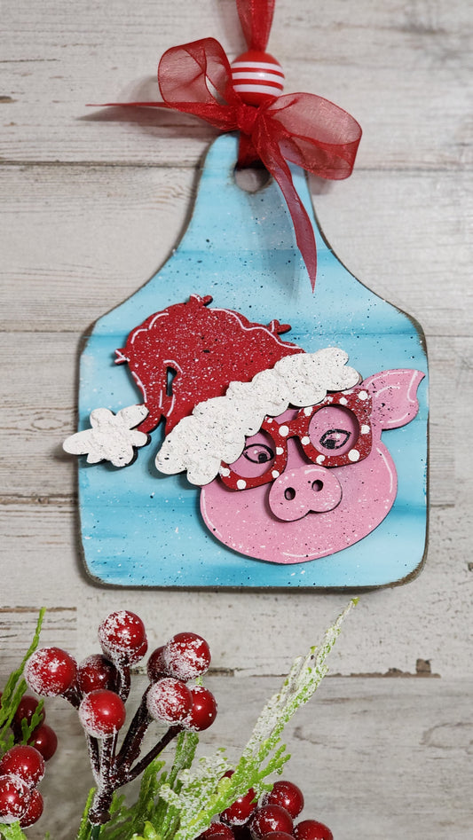 Ornament cute Pig