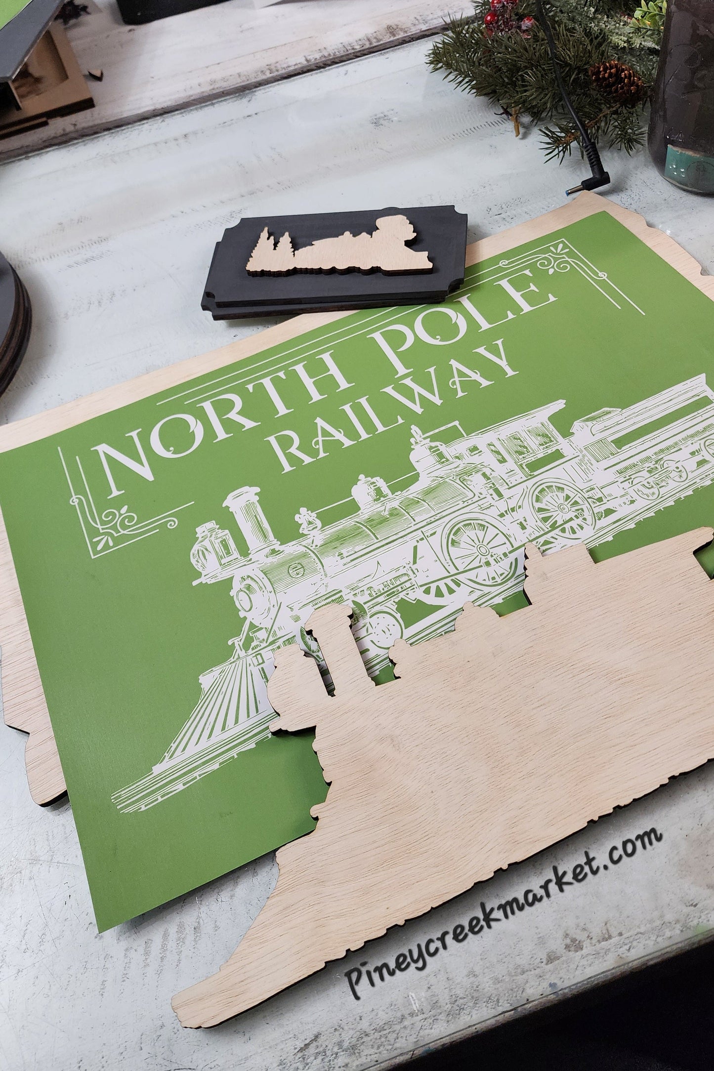 North Pole Railway cutouts Only