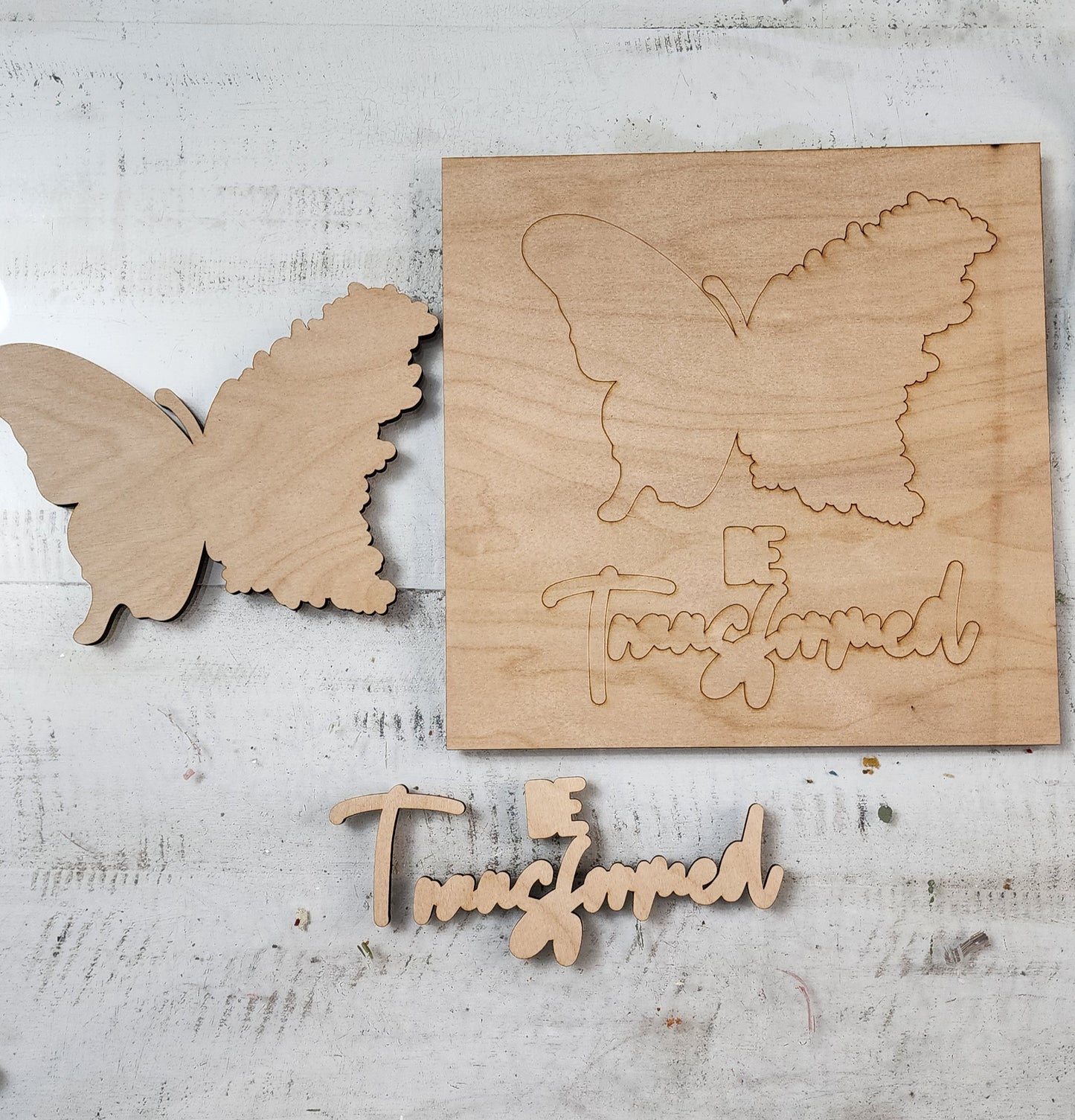 Wood cutouts Be Transformed for Magnolia stencil