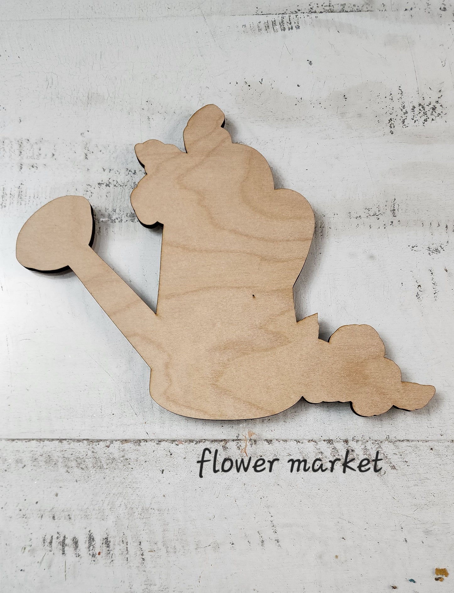 FLOWER MARKET wood cutouts only