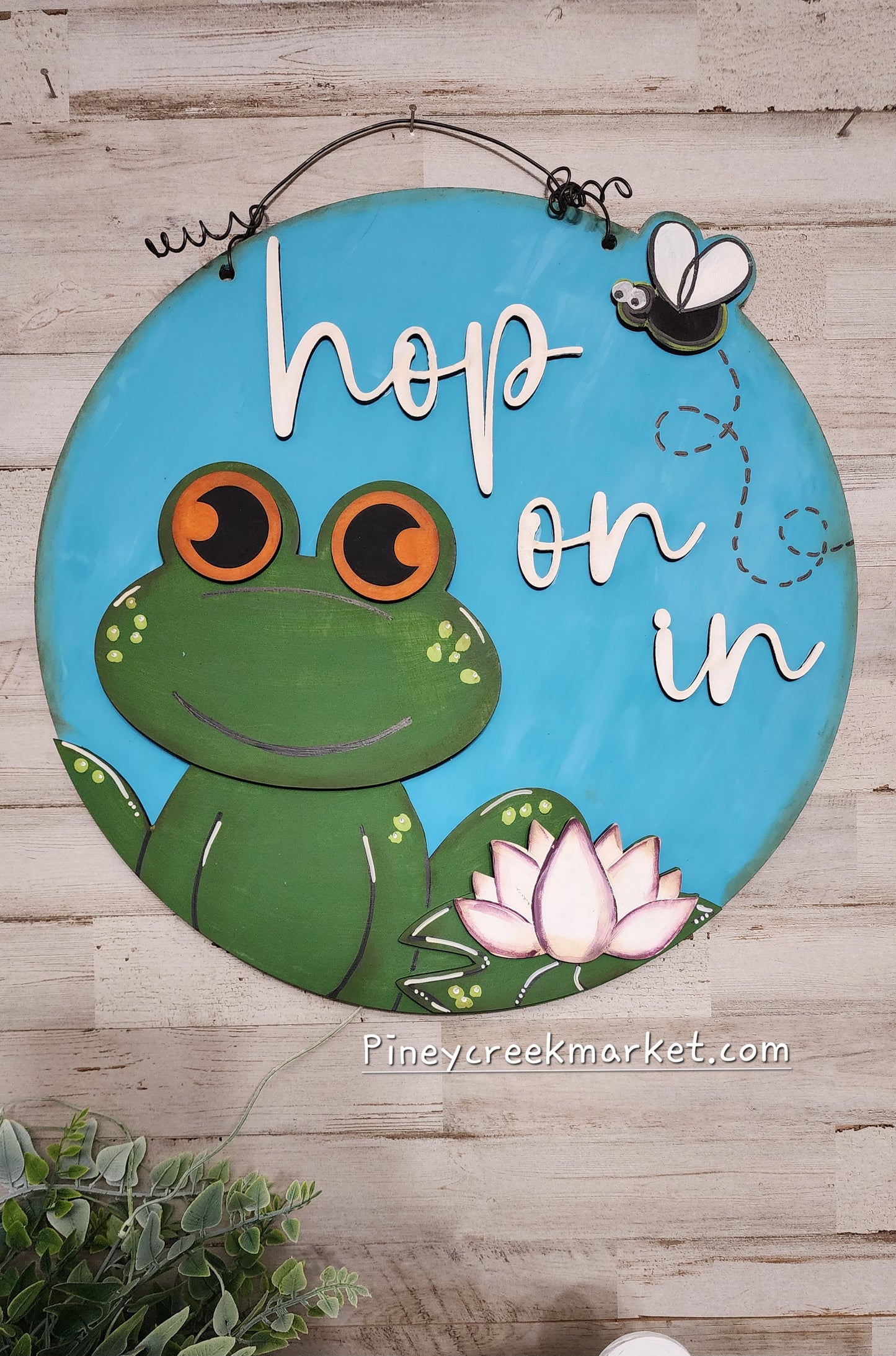 Hop on In! Summer door hanger!