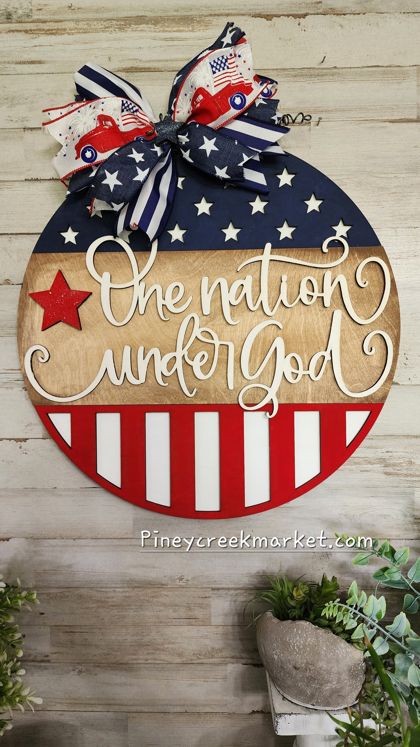 One Nation Under God 16 in door hanger