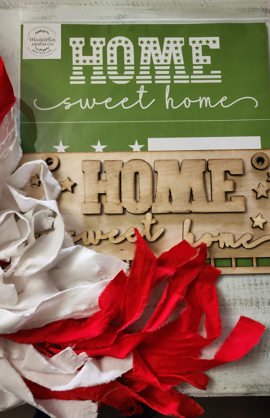 Home Sweet home Stencil Reusable