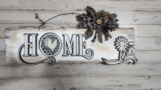 WOOD CUTOUTS for Home sign