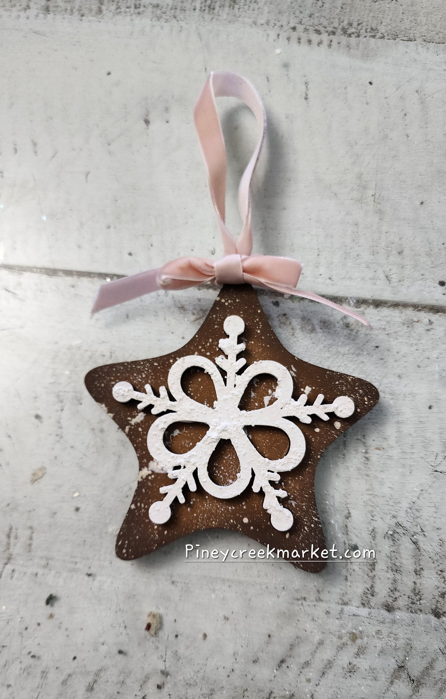 Set of 5 Gingerbread Cookie Ornaments