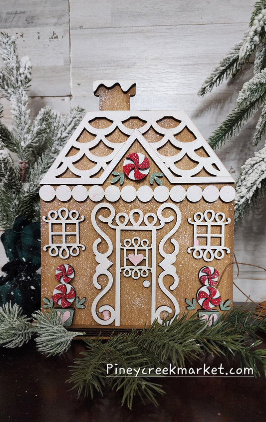 Gingerbread House standing