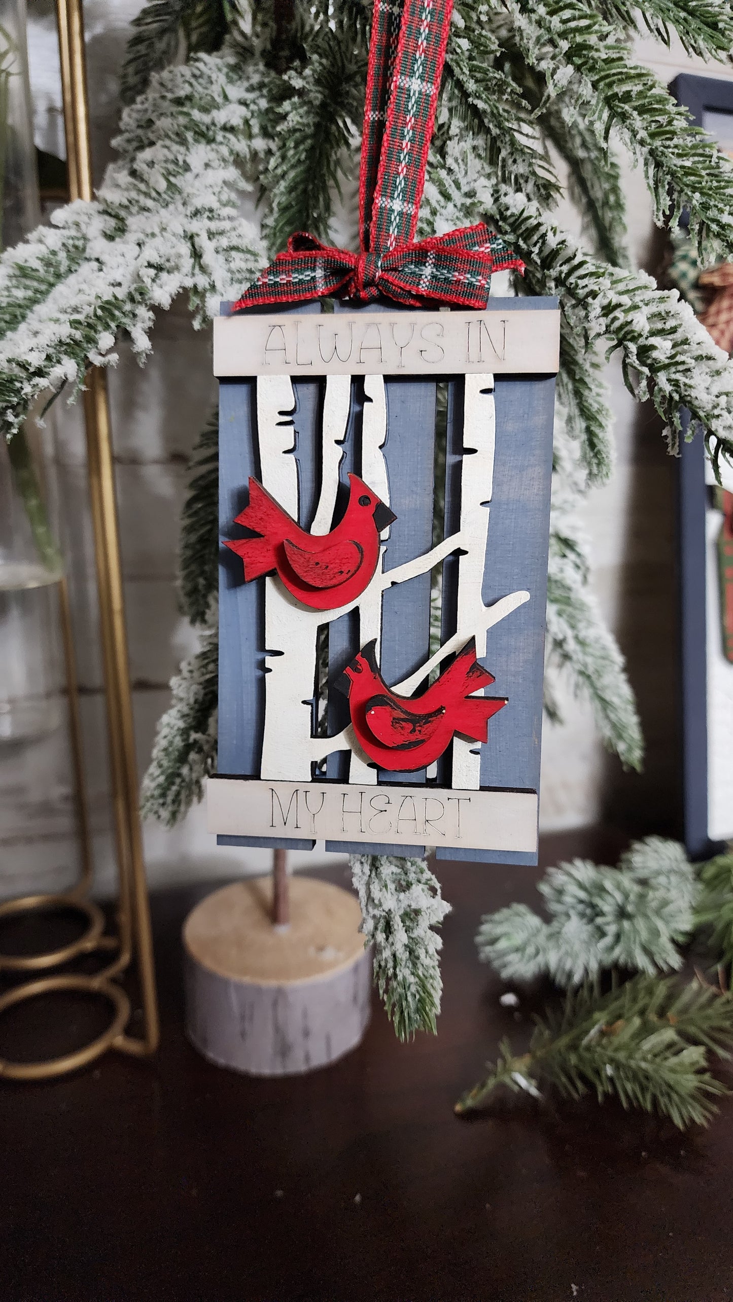 Cardinal Ornaments