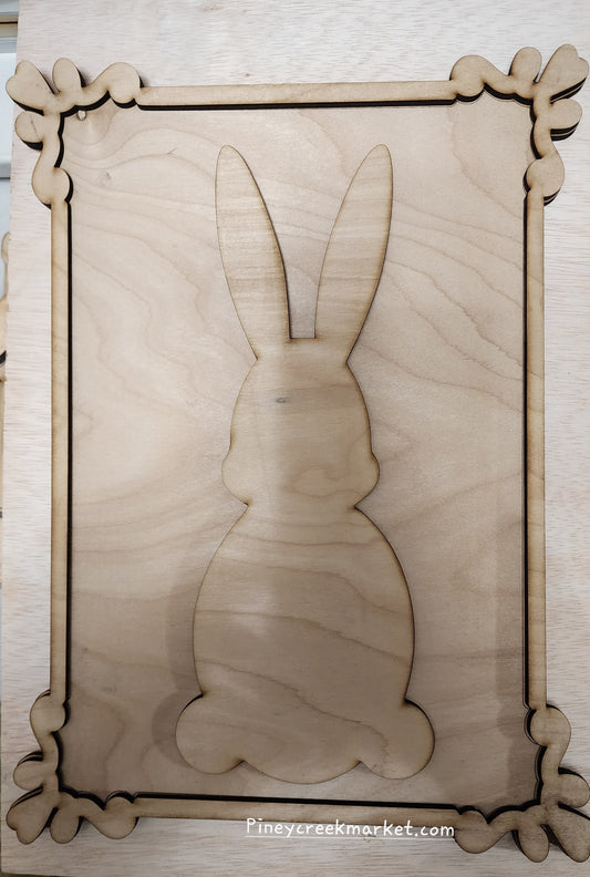 Framed Bunny Rabbit