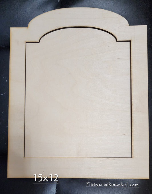 Frame ready to paint