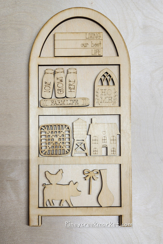 Farmhouse hutch
