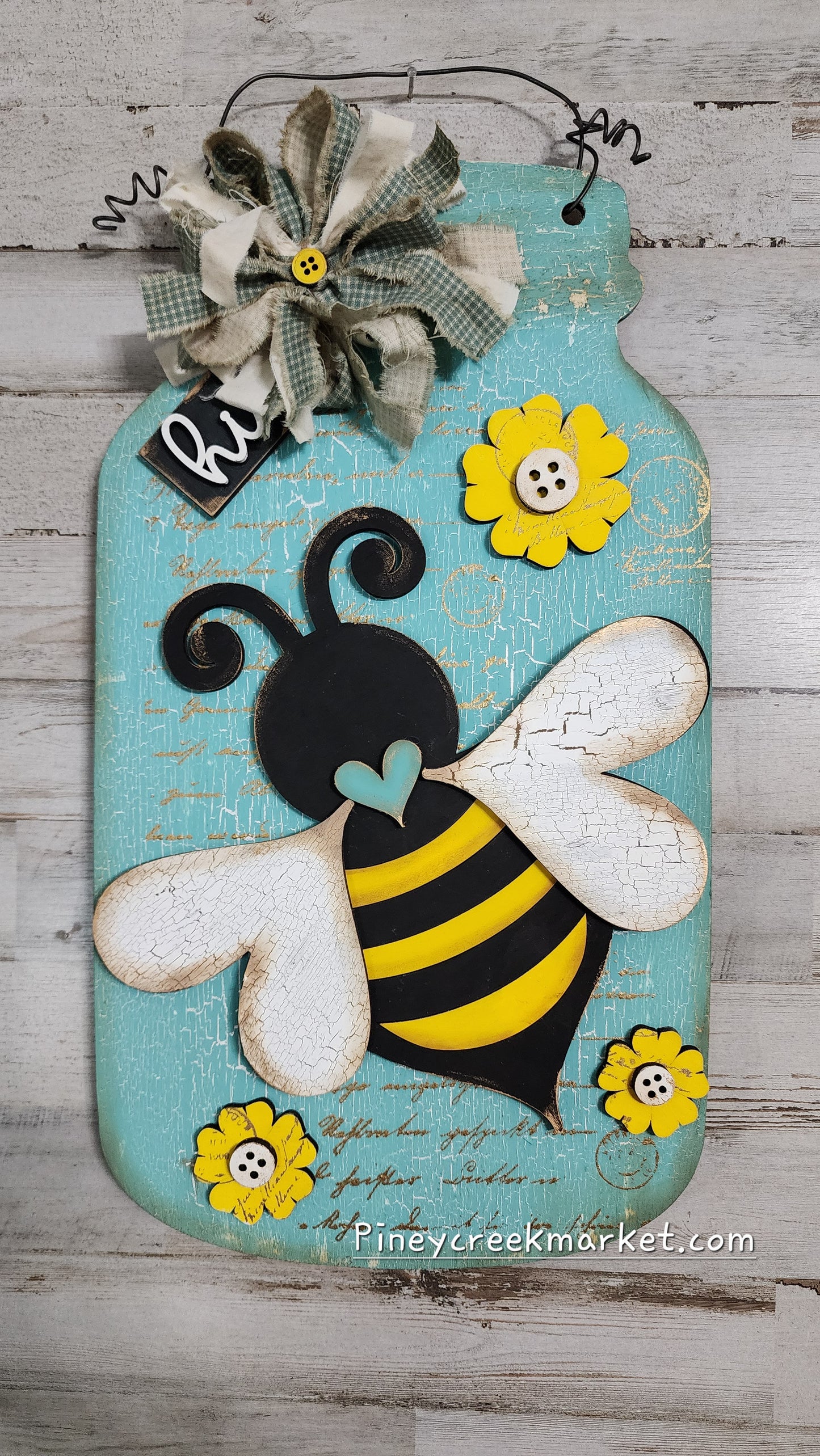 Mason Jar Bee!