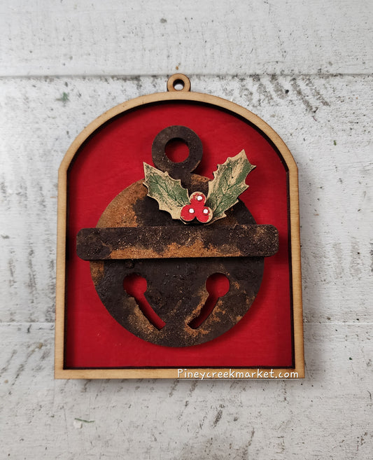 Jingle Belle Ornament arch shaped