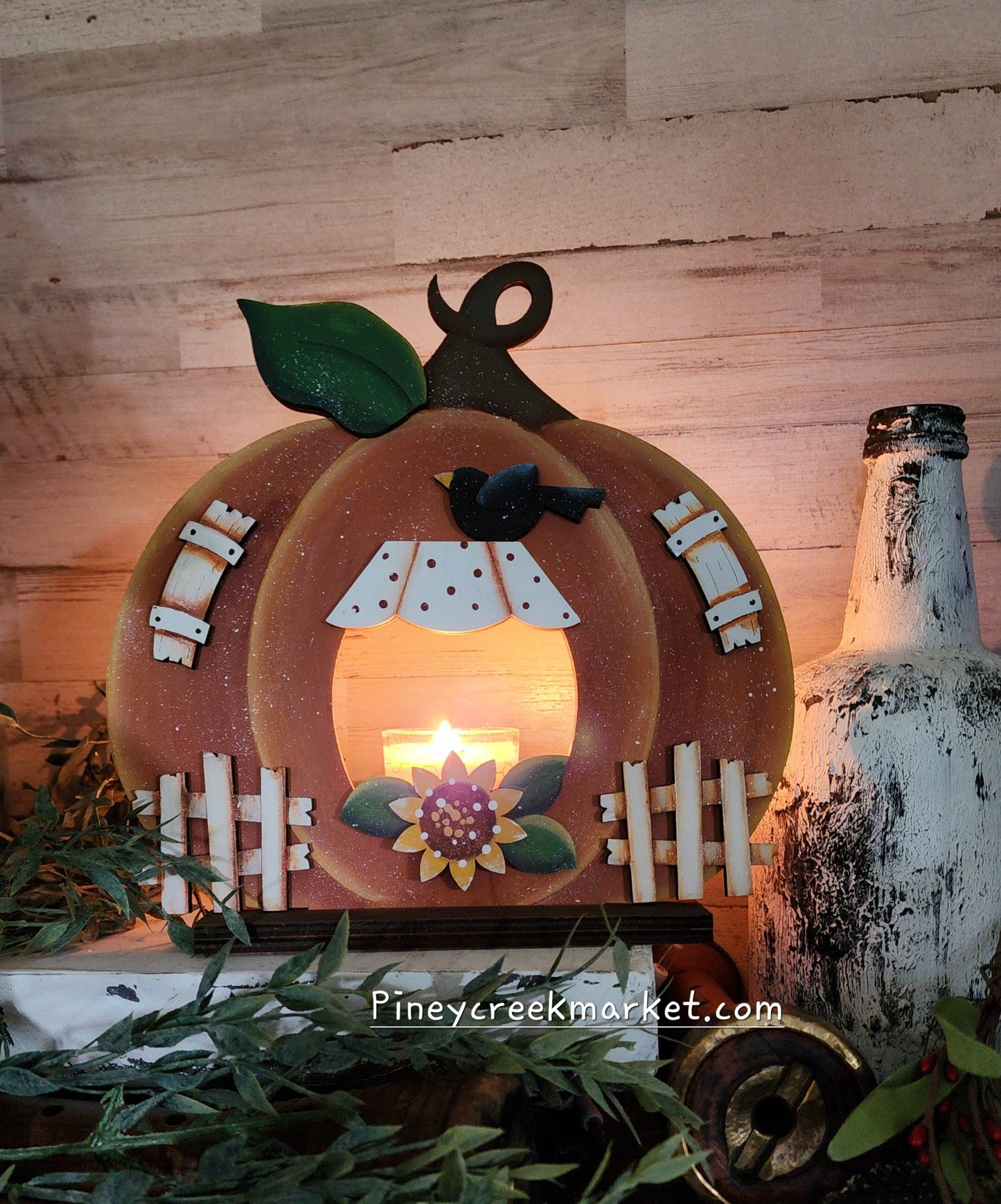 Pumpkin House add a candle or tea lights Class in late August