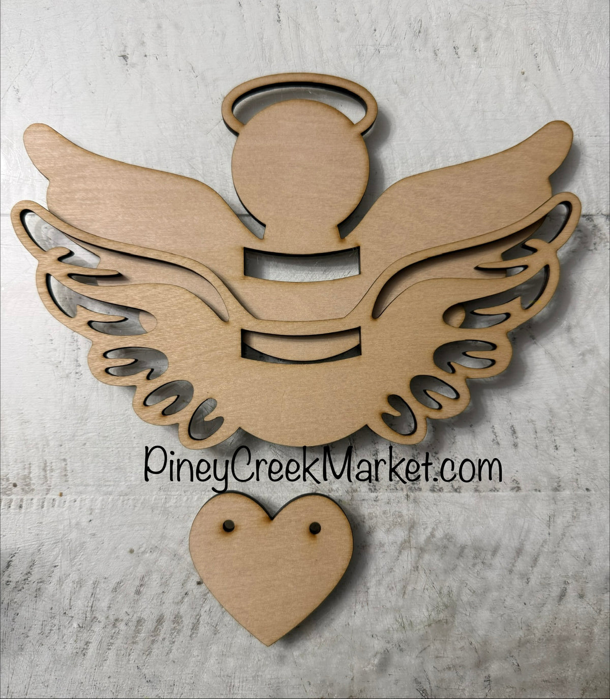 Heirloom Angels Set of 2 Ready to Paint (large)