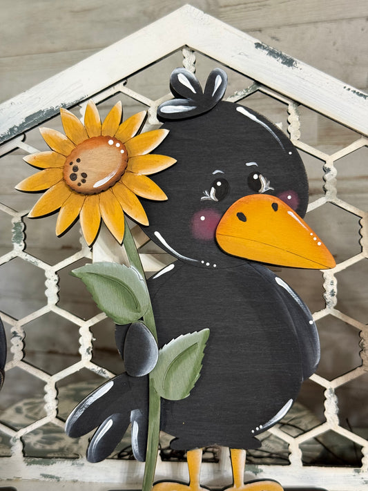 🌻Crow with Sunflower