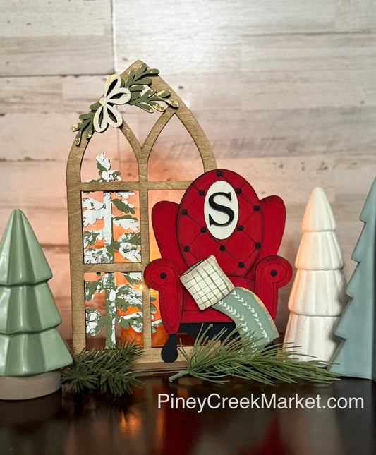 Santa’s chair🎄🎄🎄