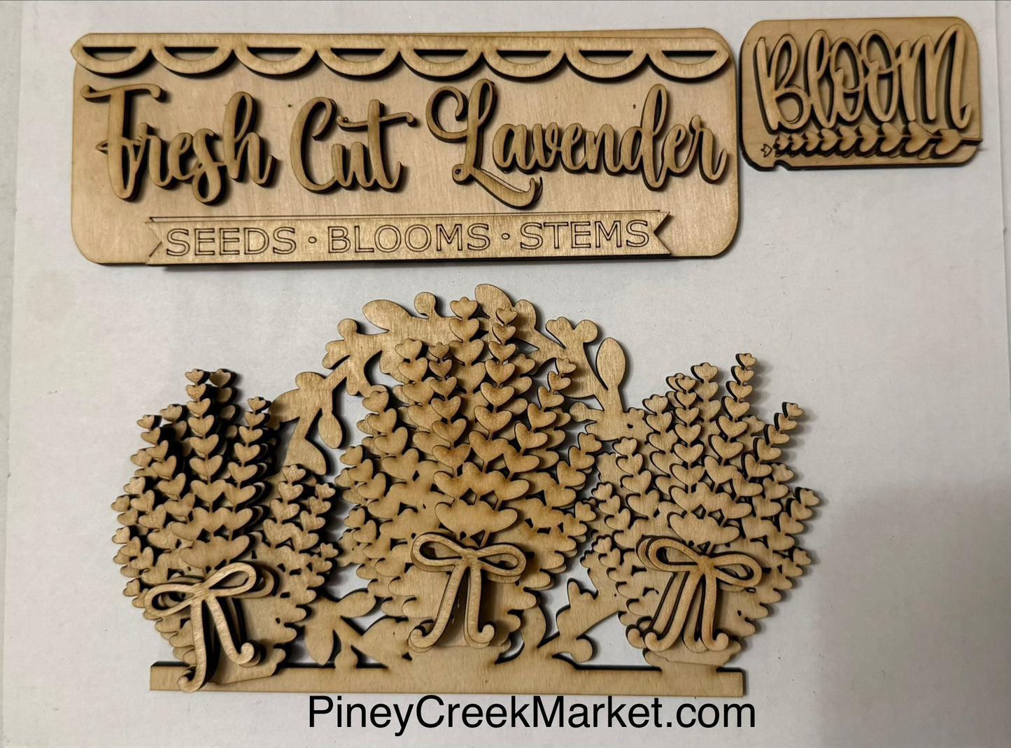 Vintage Truck (table top kit or hanging)add-on fits 12 inch truck Fresh cut Lilacs