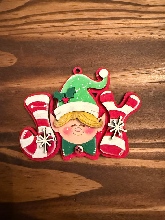 Joy Elf! Christmas Ornaments